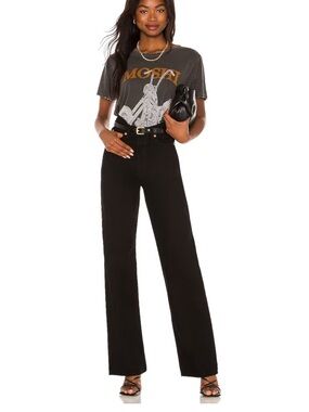 Dr. Denim Straight Leg Echo Jeans in Black